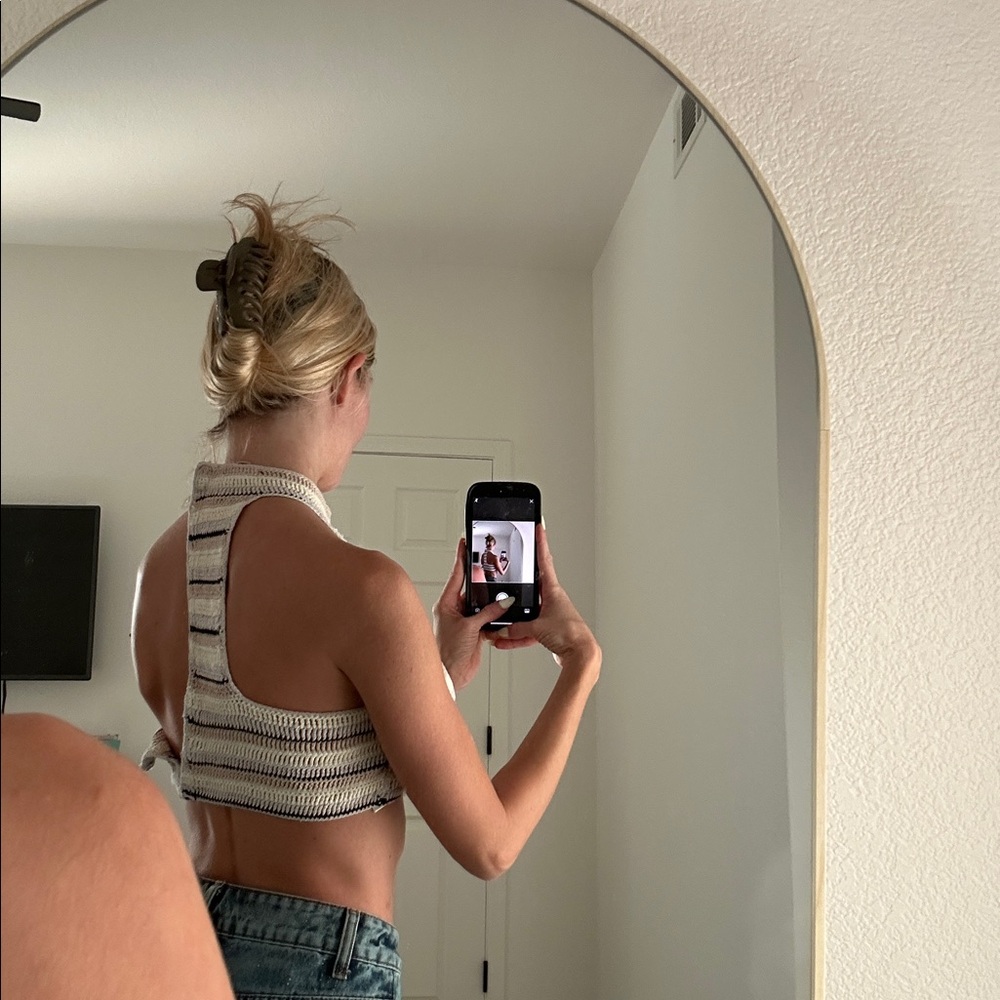 Striped Halter  Top